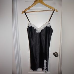 VS Little Black Silk Slip
